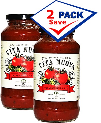 Vita Nuova Italian Tomato Basil 24 oz Pack of 2